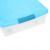 Короб для хранения IRIS THIN BOX 85л, прозрачный-голубой