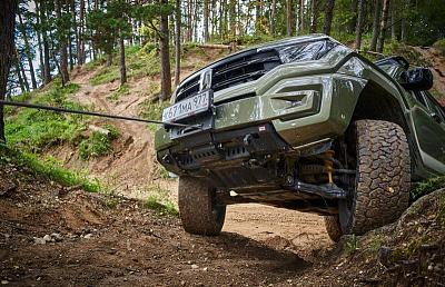 Новинка! Полубампер РИФ с площадкой под лебёдку для TANK 400