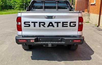 Новинка! Силовой задний бампер РИФ для Changan Hunter Plus