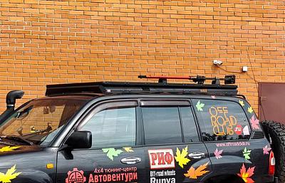 Новинка! Алюминиевый багажник РИФ для Toyota Land Cruiser 100/105