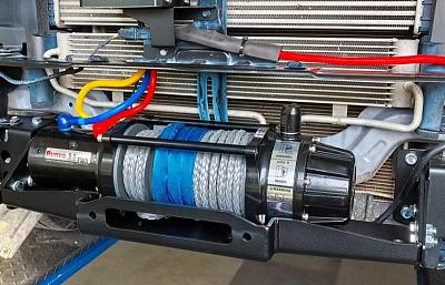 Новинка! Площадка РИФ под лебедку в штатный бампер для Haval H5